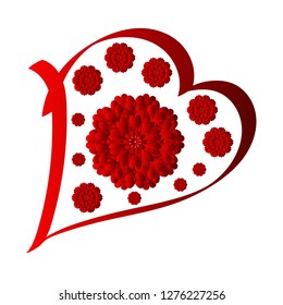 Happy valentines day,    vector card