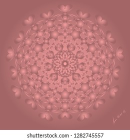 Happy valentines day, vector card