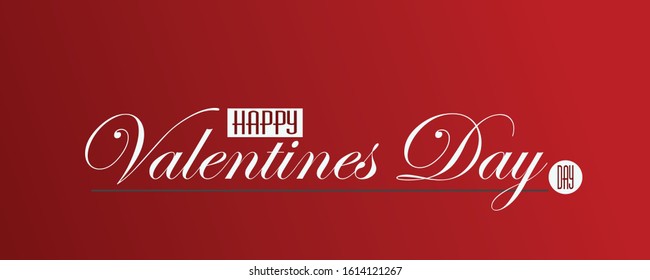 Happy Valentines Day vector design for greeting cards and poster. Valentines Day text with paper Valentines. Design template celebration. Vector illustration.