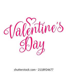 Alles Gute zum Valentinstag! Vektordesign.