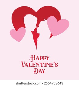 Happy Valentines Day Vector Design. Love Background.