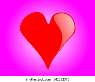 Happy Valentines Day vector design background.