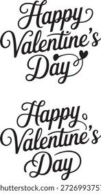 Feliz día de San Valentín Vector EPS-10.