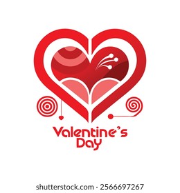 Happy Valentines Day vector. Heart, Love, Cricut Cutting Files