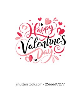 Happy Valentines Day vector. Heart, Love, Cricut Cutting Files