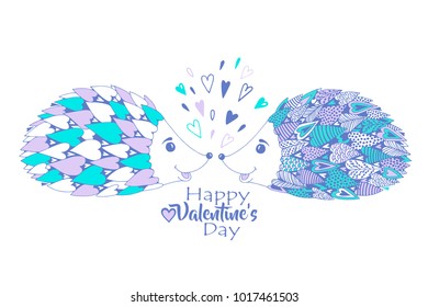 Happy Valentine's Day. Vector illustration.