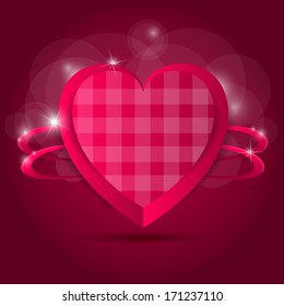 Happy Valentines Day. Vector Illustration 