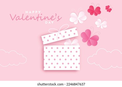 Happy Valentine's day vector illustration.
