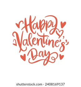 happy valentines day vector illustration