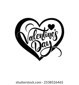 Happy Valentine's Day Vector Illustration - Festive Digital Design