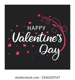 Happy Valentine's day vector illustration