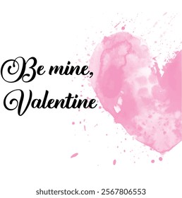 Happy valentines day vector illustration, valentines heart , card t-shirt design
