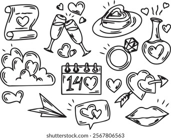 Happy valentines day vector illustration, valentines heart , card t-shirt design
