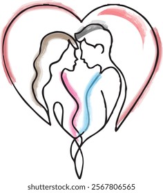 Happy valentines day vector illustration, valentines heart , card t-shirt design