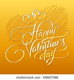 Happy Valentines Day Vector Illustration