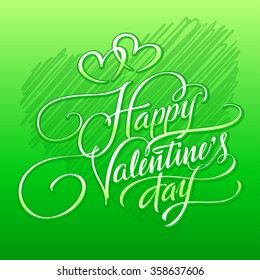 Happy Valentines Day Vector Illustration
