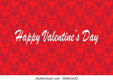 Happy Valentine's Day vector illustration