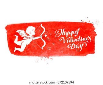 happy Valentines day. vector illustration