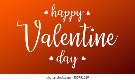  Happy valentines day. Vector illustration