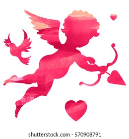 Happy Valentines Day, vector illustration