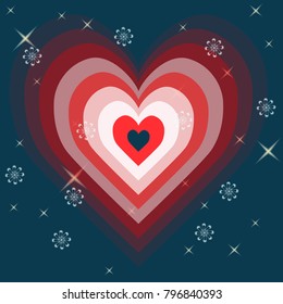 Happy Valentine's day - vector illustration