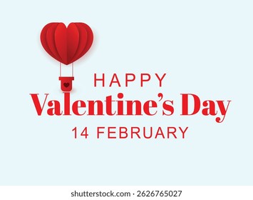 Happy valentines day vector image	
