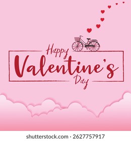 Feliz día de San Valentín Vector Imagen	
