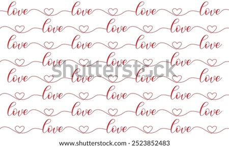 Happy Valentine's Day vector. Romantic symbolic wallpapers of geometric patterns, love symbols. Valentine's Day gift for making greeting cards, web banners, gift wrapping, covers, notebooks, fabric.