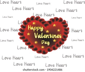 happy valentines day vector,love vector design,transparent background