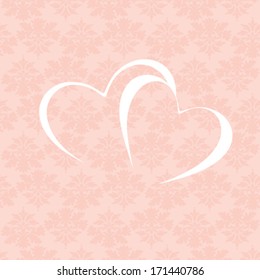 Happy valentines day and weeding cards