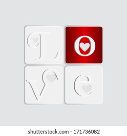 Happy valentines day and weeding cards