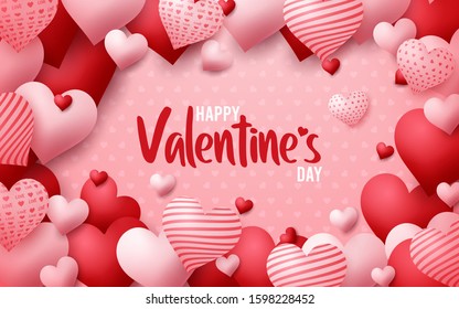 Happy valentines day and weeding design elements. Vector illustration