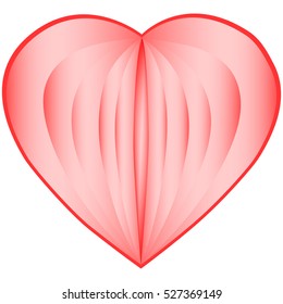 Happy valentines day and weeding design elements. Vector illustration. Pink Background With Ornaments, Hearts. Doodles and curls. Be my Valentine.