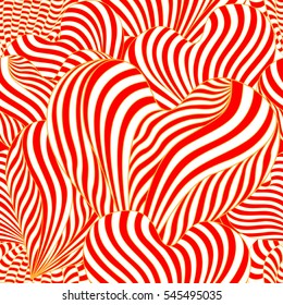 Happy valentines day and weeding design elements. Vector illustration.  Background With Ornaments, Hearts. Doodles and curls. Be my Valentine.