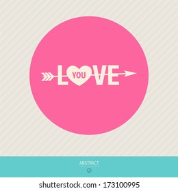 Happy valentines day and weeding vector cards. best template for flat design