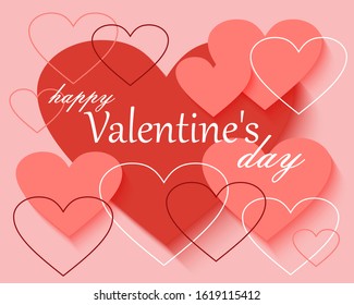 Happy Valentine's days greeting cards