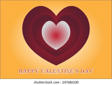 Happy valentine's day,Vector Illustration