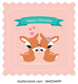 Happy Valentines Day.Vector illustration