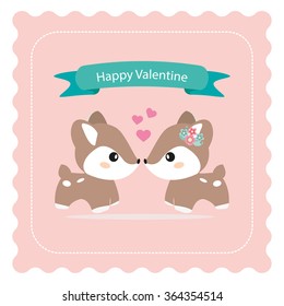 Happy Valentines Day.Vector illustration