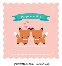 Happy Valentines Day.Vector illustration