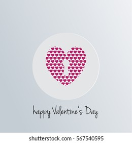 Happy Vallentines Day Heart Icon