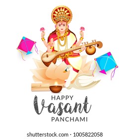 Happy Vasant Panchami Background.