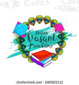 Happy Vasant Panchami Background.