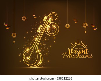 Happy Vasant Panchami Background.