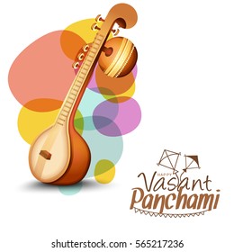 Happy Vasant Panchami Background.