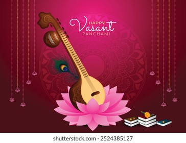Happy Vasant Panchami Indian cultural festival