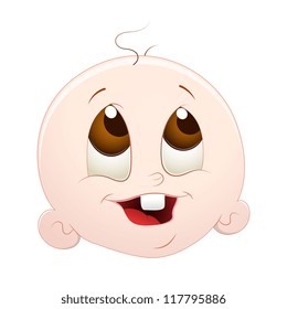 Happy Vector Baby
