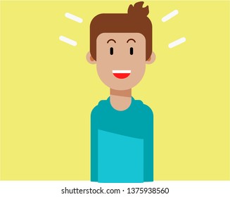 Happy vector boy 