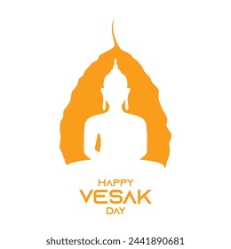 Happy Vesak Day. Vesak Festival. Vesak Background. Lord Buddha. Vesak Day Design. EPS10