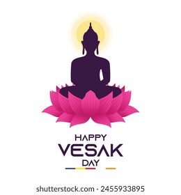 Happy Vesak Day. Vesak Festival. Sri Lanka Vesak Day. Lord Buddha Day. Buddhist, Temple, Buddha, Sri Lanka. EPS10